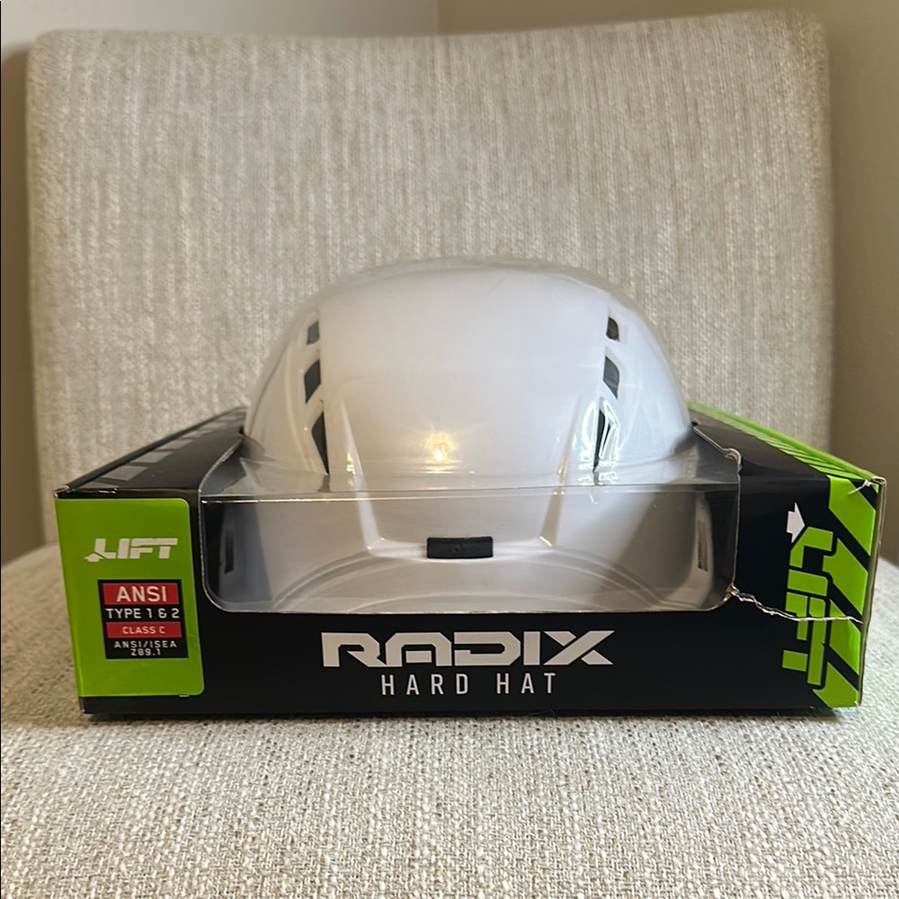 Lift Radix Hard Hat – Brand New | Vented | Adjustable Fit